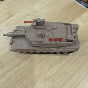Soldier Force Toy Tank with Red Accents